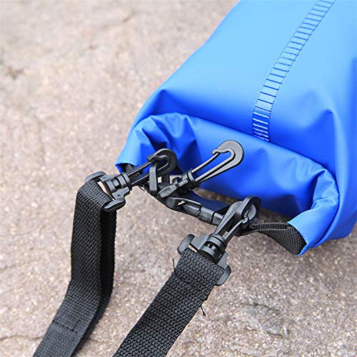 AiRunTech Waterproof Dry Bag, 2L Roll Top Compression Sack With Phone Dry Bag Case And Long Adjustable Shoulder Strap Included For Outdoor Water