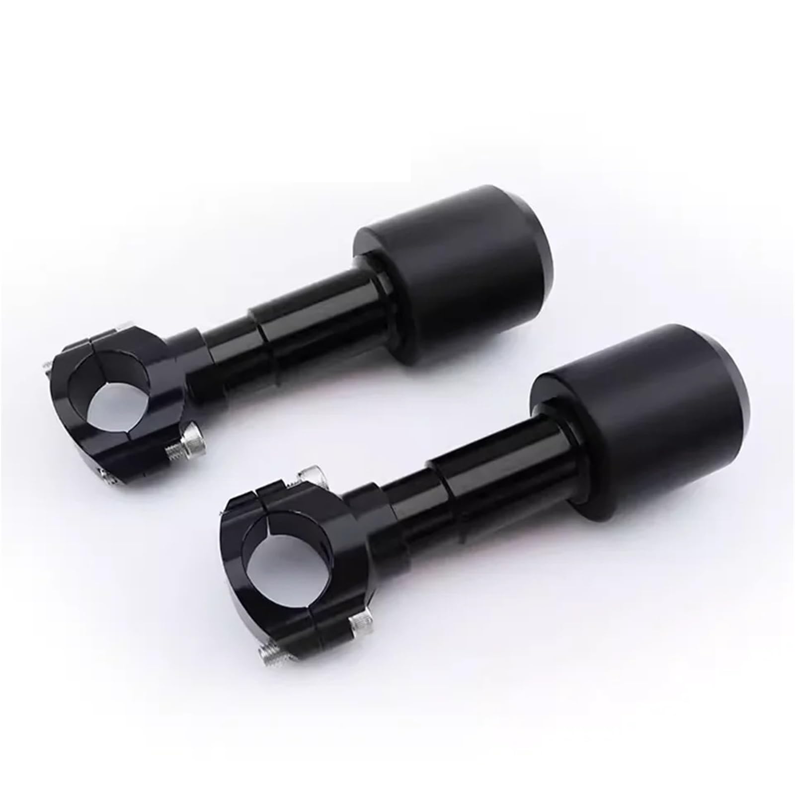 Przednie tylne koło oś widelca suwaki Uniwersalne akcesoria motocyklowe Zacisk Crash Protector Suwaki ramy motocykla Crash Pad(28-33mm C BK 1Pair)