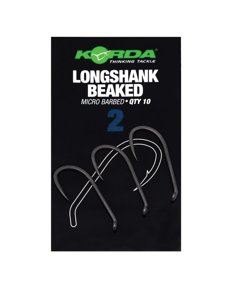 Korda Longshank Beaked Hooks Micro Barbed: 2