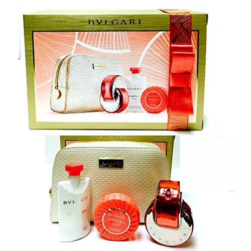 BVLGARI Omnia Coral 4 PC Gift Set