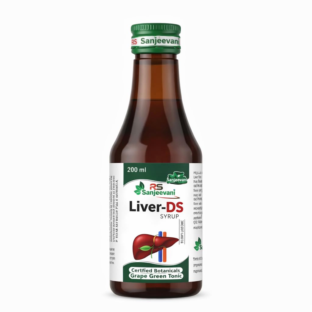 RS SANJEEVANI Liver-DS Ayurvedic Syrup 200ml – Herbal Liver Supplement for Healthy Liver Function & Digestive Wellness-image-49