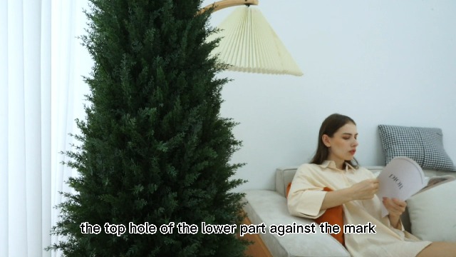 SEVENLOVE Árbol De Cedro Artificial De 72 Pulgadas, Un Juego De árbol De Cedro SEVENLOVE En Maceta De 6 Pies, Arbusto Artificial Para Decoración De Porche Delantero, Hogar, Oficina (1 6
