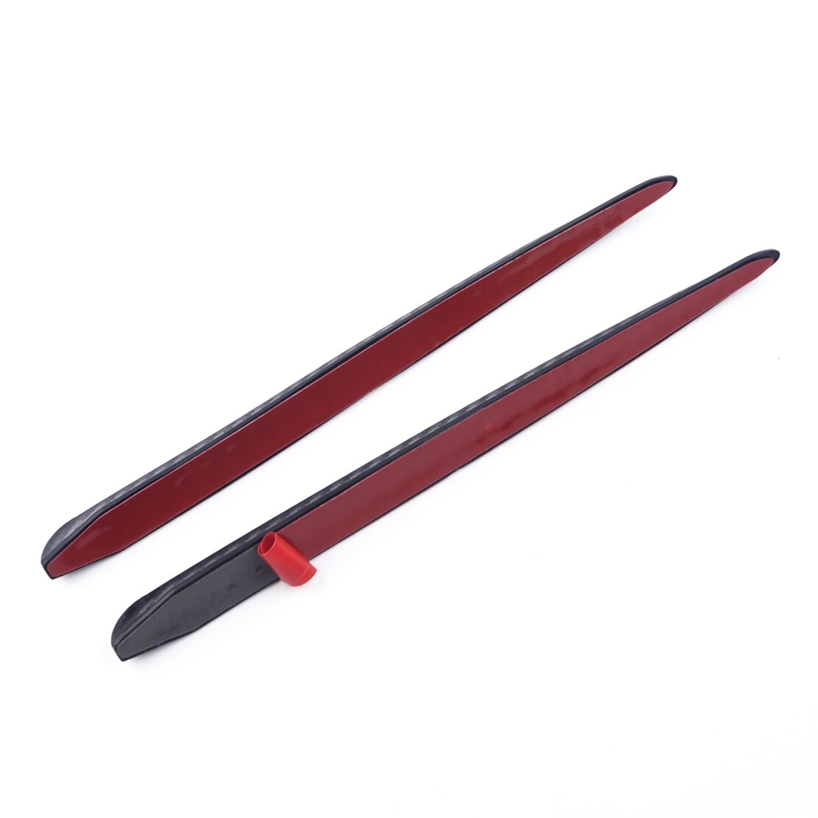 Tira Protectora de Parachoques DWCX - 2 Protectores de Parachoques para Coche, Esquinas, Tiras antiarañazos, Pegatinas Fibra Carbono, Barras protección