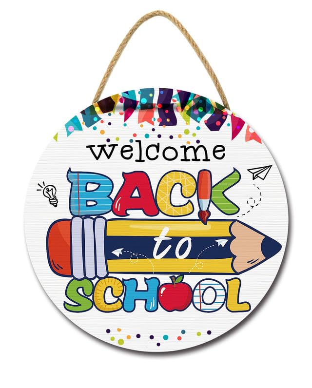 Biglietto di auguri per il primo giorno di scuola, cuore arcobaleno, ritorno a scuola - Italia