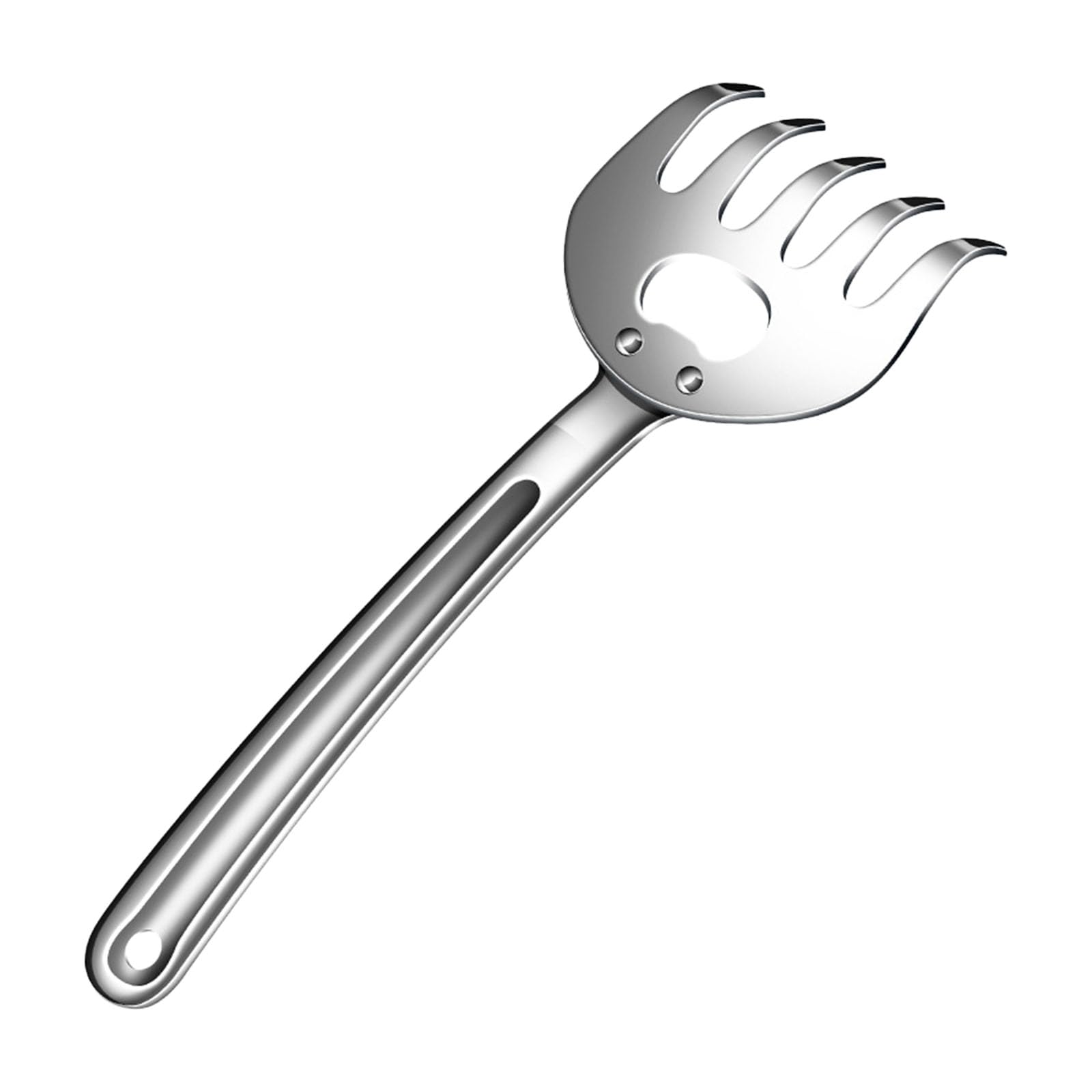 TFAOYS Stainless Steel Bear Meat Shredders for Pulled Pork and Beef with 6.7Cm Wide Teeth and Ergonomic Handle Professional Meat Shredders