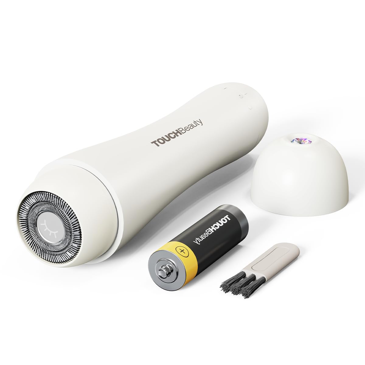 TOUCHBeauty Depilación facial para mujer, depilación facial impecable para mujeres, recortadora de vello facial para pelusas de melocotón, vello de barbilla y bigotes de labio superior, afeitadora