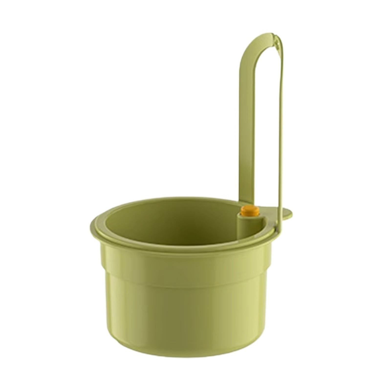 Wzptlkibad 1Pcs Green Sink Hanging Strainer Basket, Food Waste Catcher Filter Rack