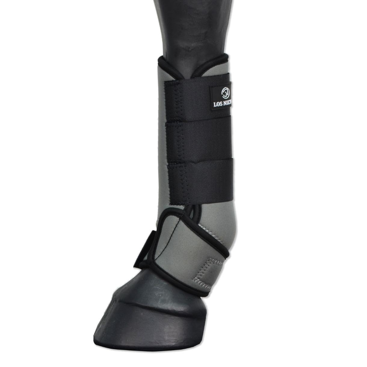 Protector Softopren Los Nietos Dressage |Set de un par | Talla XL | Color Gris | Equipamiento para el caballo | Producto de Guarnicionería | Tradición artesana | Los Nietos