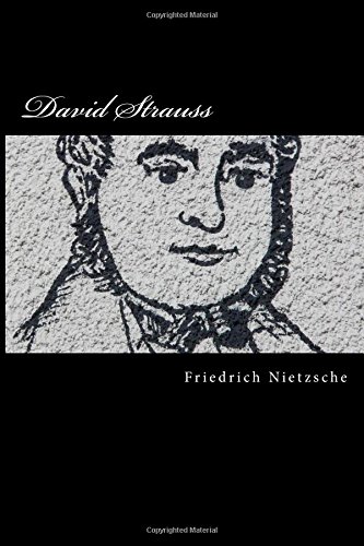 David Strauss: the Confessor and the Writer
