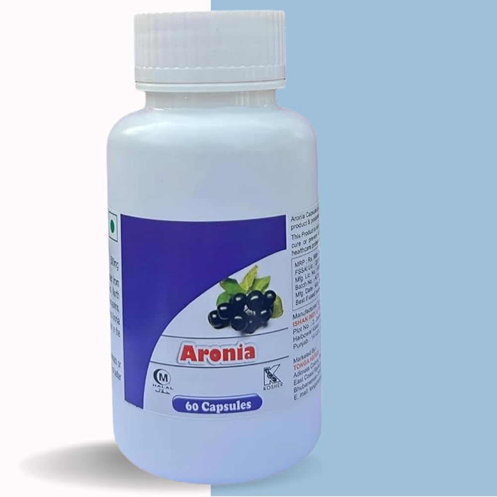 ARONIA CAPSULES - 60 CAPSULES (BUY ONE GET SAME 50ML DROPS FREE)-image-4