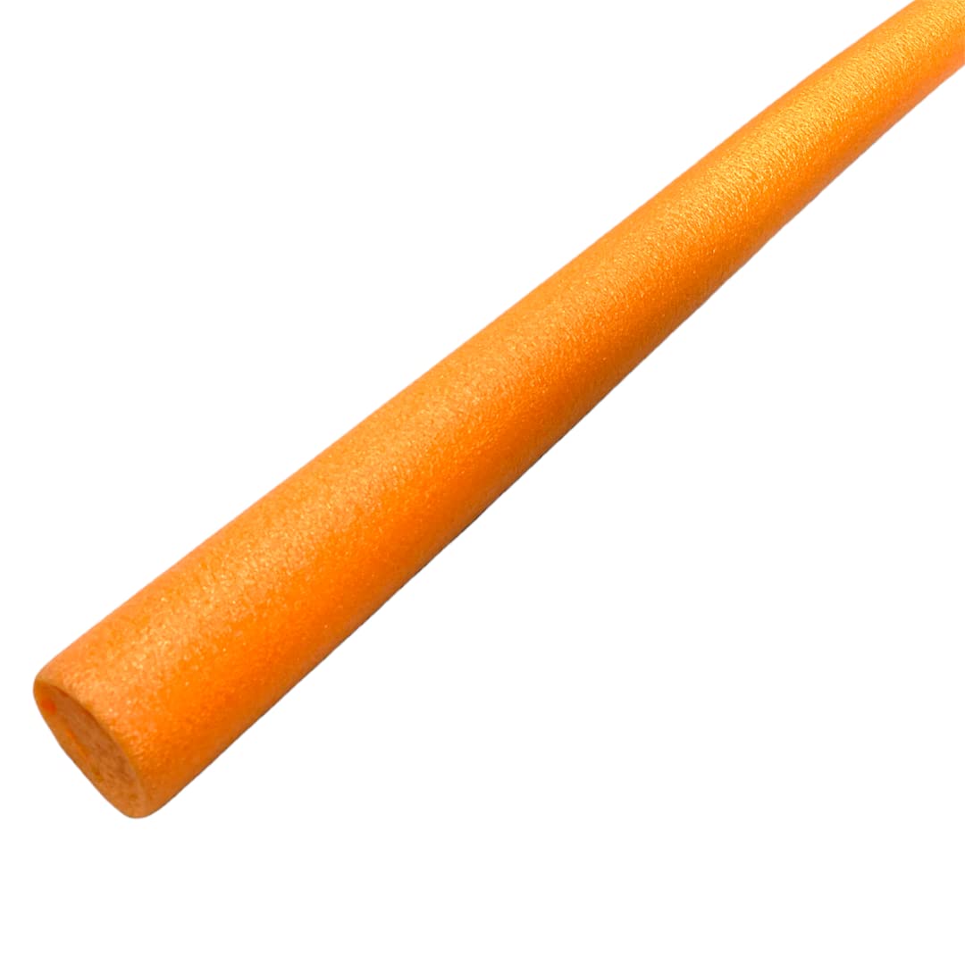 Flexible Swimming Pool Noodle Float Aid Swim Noodles Ring 1.5 Meter UK STOCK (Orange/Peach)