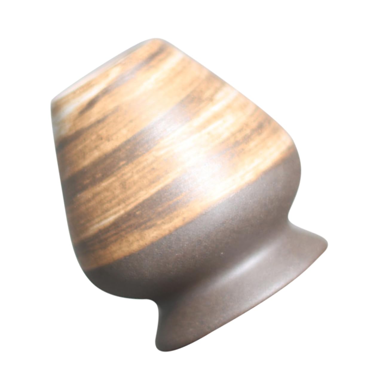 Cabilock Matcha Whisk Stand Ceramic Holder Rustic Japanese Style Display Base for Tea Ceremony Preserves Whisk Shape Minimalist Aesthetic for Tea Ceramic Material