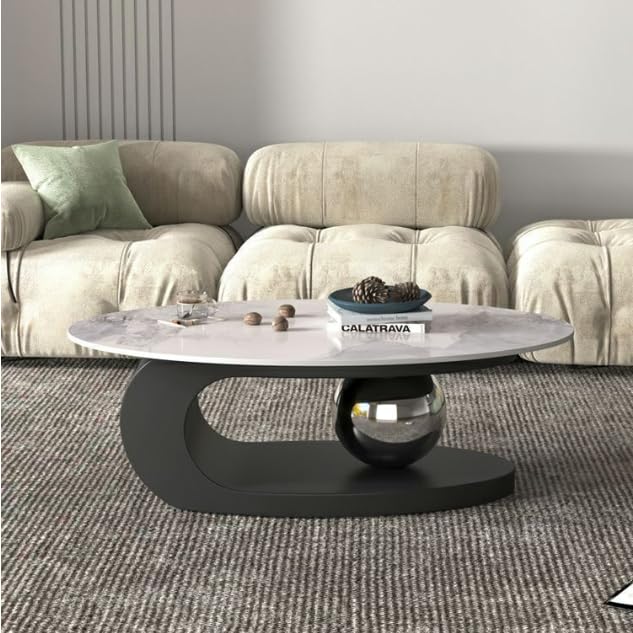 Amazon.co.jp: 【table045】マーブル調 コーヒーテーブル ローテーブル