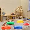 51niigz Tel - 5Pcs Stepping Stones for Kids,Non-Slip Plastic Toddler Balance River Stones for Promoting Children's Coordination Skills Obstacle Courses Sensory Toys for Toddlers Indoor or Outdoor Play