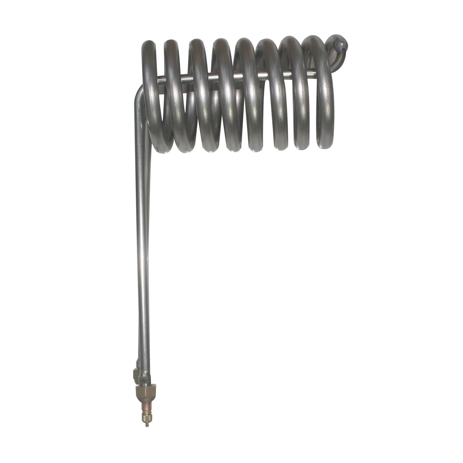 Generisch QL Supply Co Titan Rohr Spule Verdampfer 1P-2P Kühlung Titan Rohr for Aquarium Aquarium Kühler Ersatz Wärmetauscher 1PC(1P)