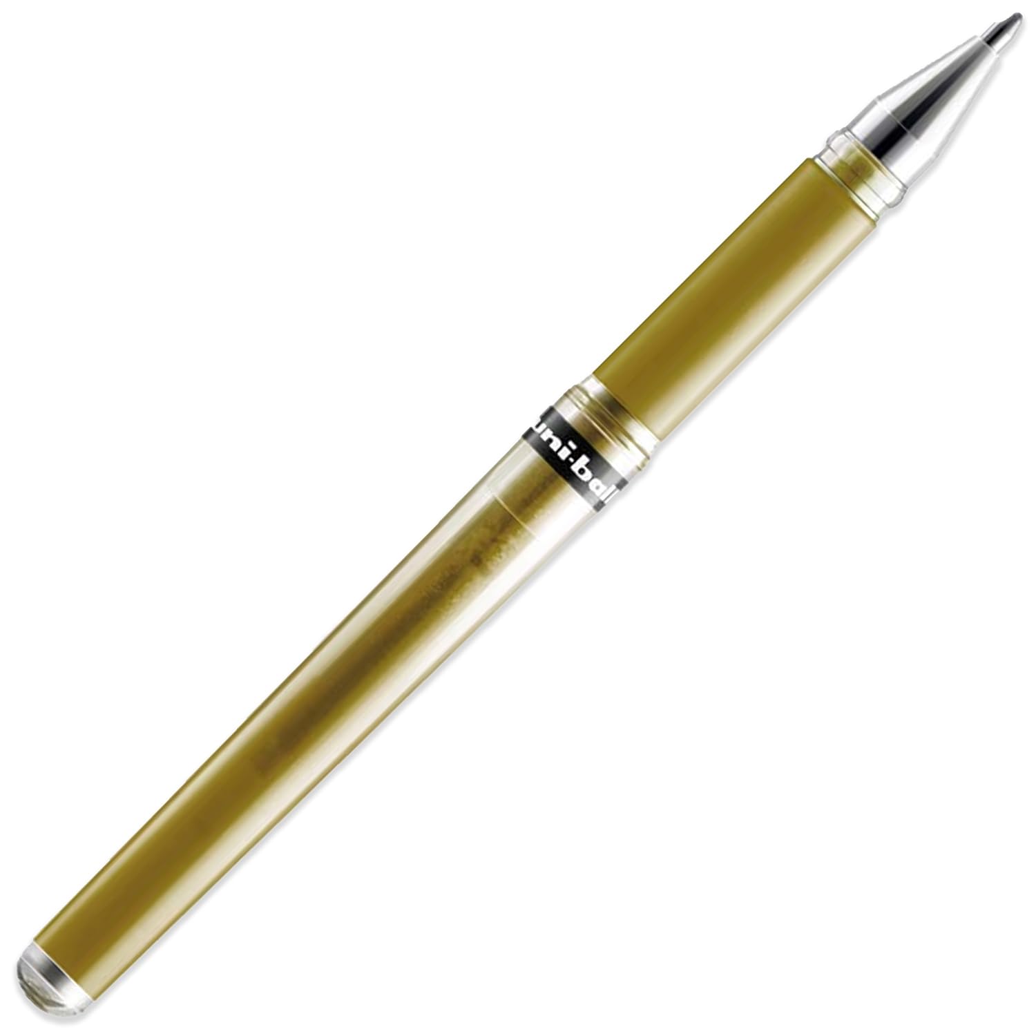 uni-ball Signo Pen, UM-153 Broad Metallic Gel Ink Rollerball, Metal 1.0mm Tip Nib, Rubber Grip - Image 4