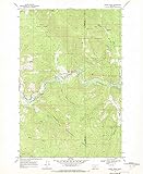 Historic Pictoric Moose Creek Montana Historic USGS Topographic Map Print, 2001, 1:24000, 7.5-Minute Quadrangle, Topo Wall Art Poster - 18in x 24in