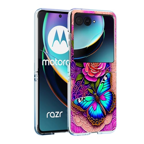 Bcov g[ Razr 2024pP[XAu[ o^tC t[ [Y h~ \bh n[hP[X ی ϐk gѓdbP[X Motorola Razr 2024/Razr Gen 4p