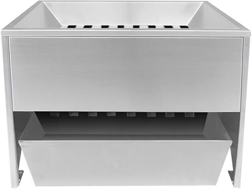 Miniatura 2 de Divisor de muestras de división de grano Divisor de muestras de acero inoxidable para semillas (semilla media y pequeña)