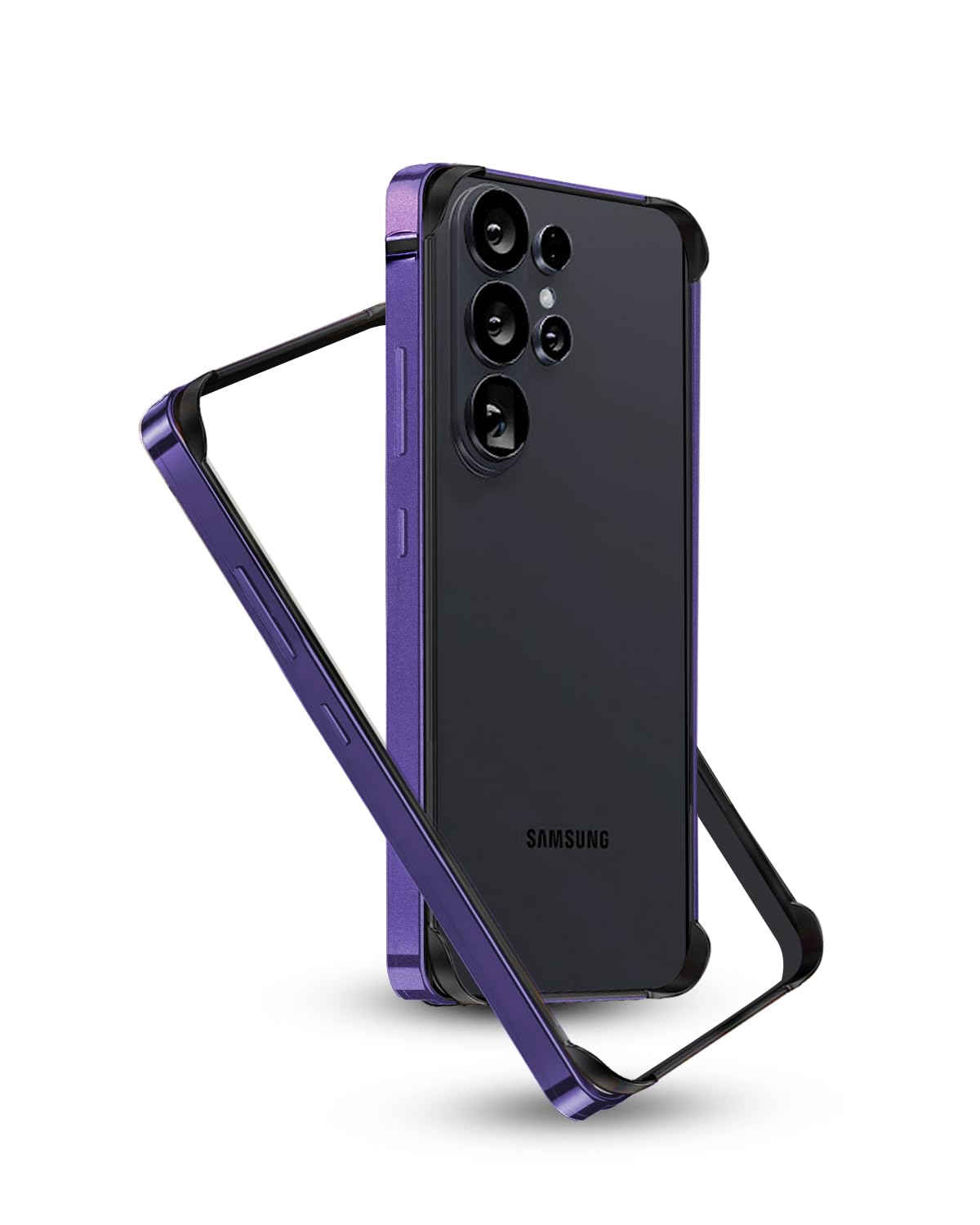 RAEGR Case | Anodized Aluminum Bumper | Edge Armor Protective Minimal Case Designed for Galaxy S26 Ultra (2026) - Black RG10657 — Amazon image 7