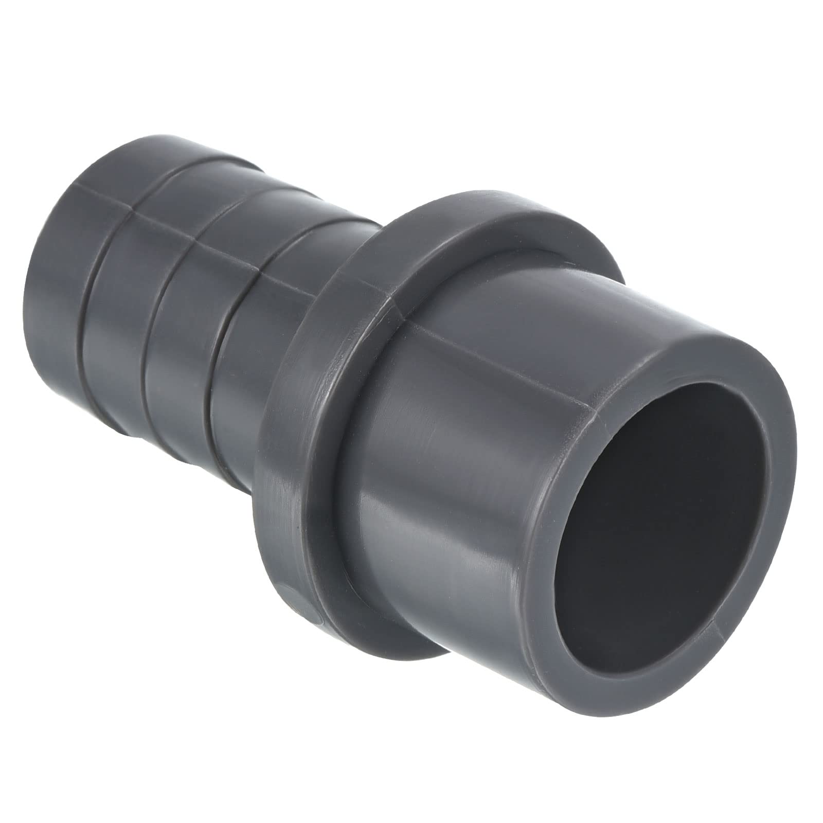 PATIKIL UPVC Reductor Tubo Montaje 32mm OD 25mm Púas, 2 Paquetes Rectos Acoplamientos Adaptador Conector, Gris — view 15
