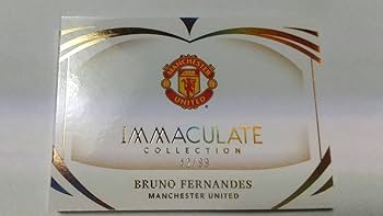 Amazon.co.jp: 2021 Panini Immaculate Bruno Fernandes Booklet