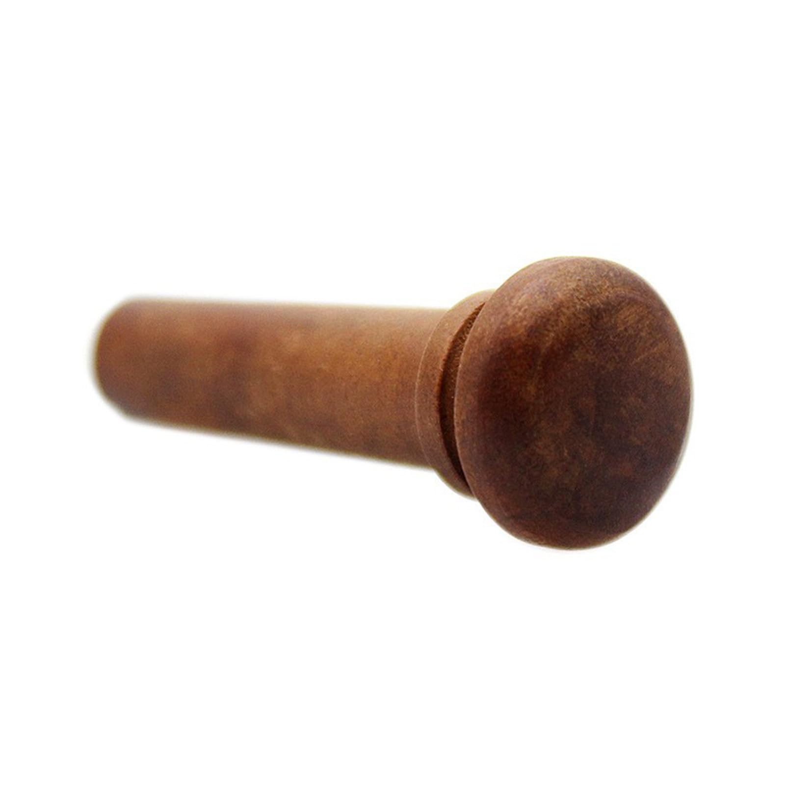 REElua Violin Tail Button End Pin Replacement Violin Tail Button Wood Tail Screws Musical Instrument Accessorys for 4/4 3/4