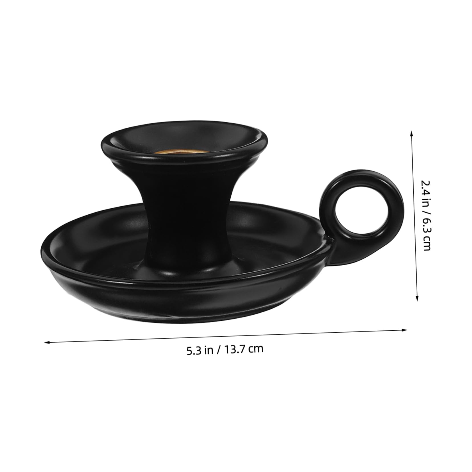 IMIKEYA 1pezzi Bruciatore Base Stabile e Design Candela Per Decorazioni Domestiche e Regali Speciali Accessorio Versatile Per Ogni