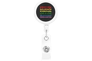 Black Lives Matter Badge Reel: Support Equality with Style
