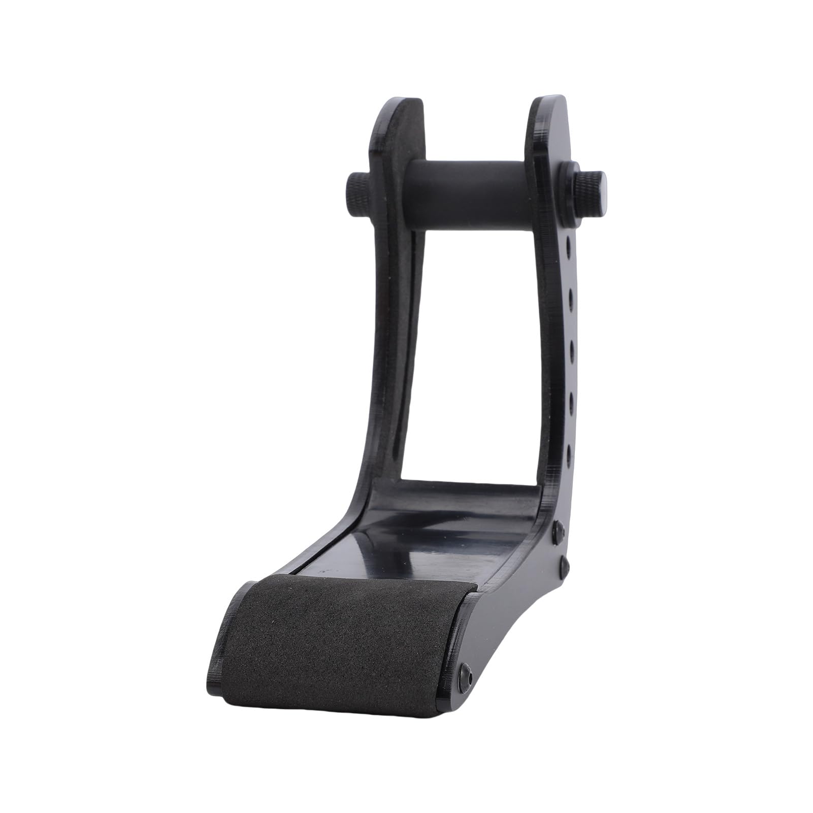 Supporto per Chitarra, Supporto Regolabile in Altezza a 6 Posizioni Universale per Chitarre Elettriche di Spessore 35-55 Mm, da Viaggio in Acrilico Piccolo Singolo, Ideale per per Chitarra