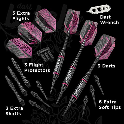 Viper 20-0317-16 Vanity Soft Tip Darts With Storage/Travel Case: Dart Bitch thumb #1