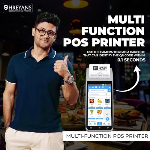 Image of Shreyans POS Billing Machine Terminal with Free Billing Software | 2GB Ram