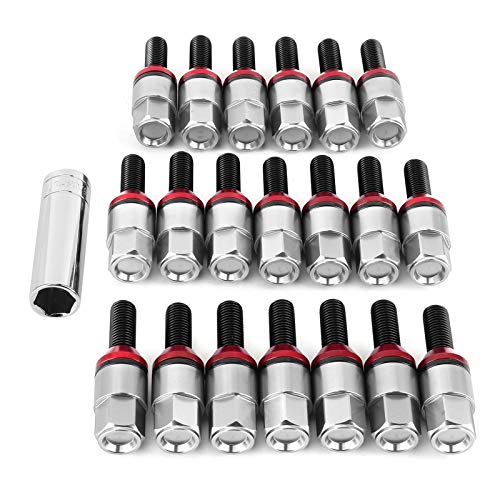 Parafusos de Roda M12x1.5mm 7075't6 Alumínio para 1 Série E81 E82 E87 E88 Alta Durabilidade e Reves