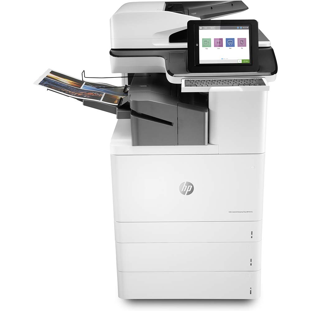 HP MFP Color LaserJet Enterprise Flow M776zs (T3U56A) - Imprimante multifonction couleur A3/A4 : impression, copie, scan, fax (recto-verso ; 46 ppm ; USB ; Ethernet ; Sans fil)