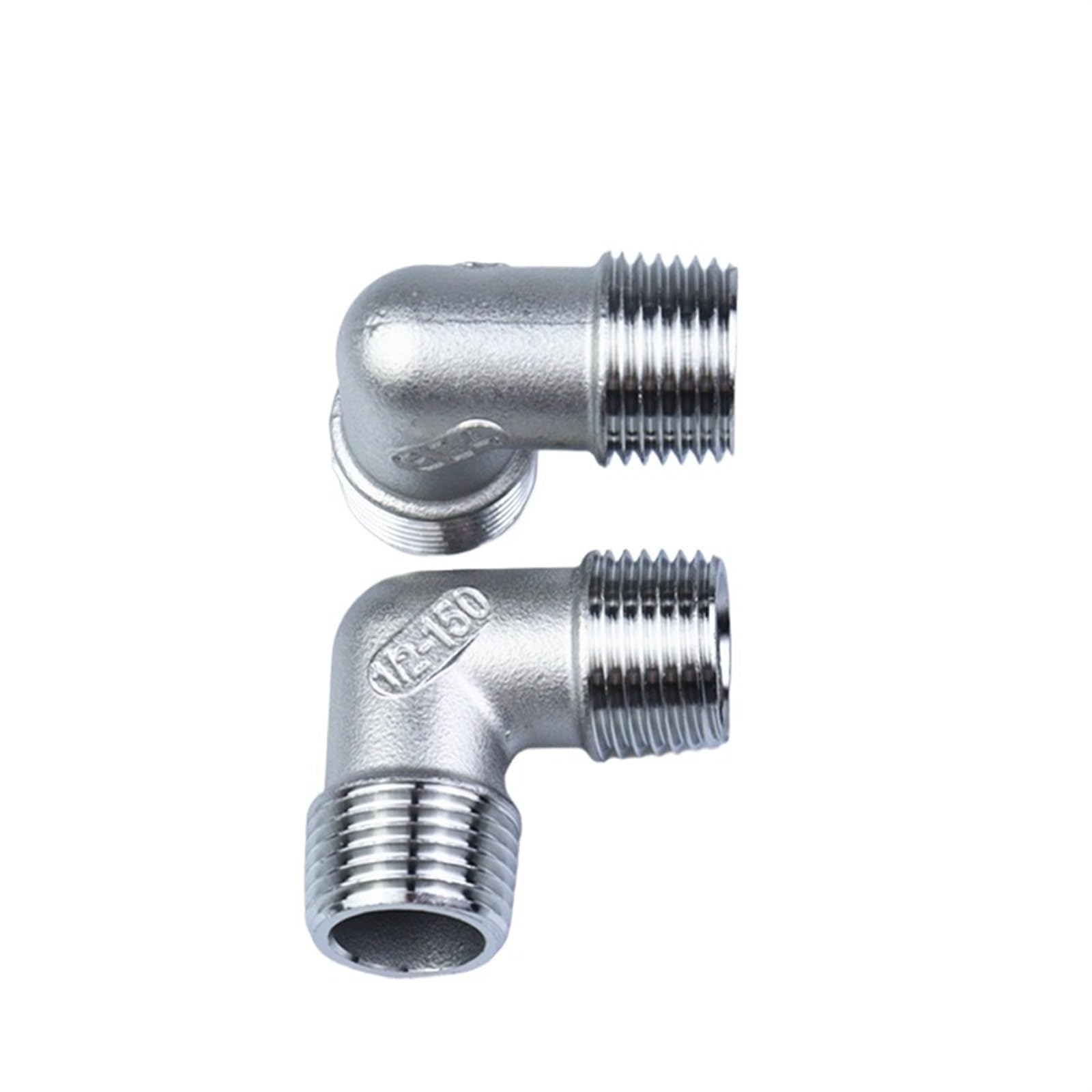 Adapter złącza kolankowego 90 stopni ze stali nierdzewnej 3304 - różne rozmiary (1/4" do 1-1/2") - 1 szt.(1-1/2inch)