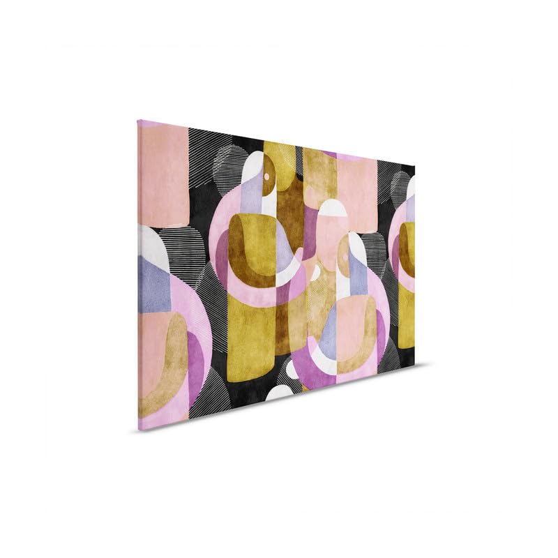 Impression sur toile abstraite pour habiller un grand mur blanc vide - 4
