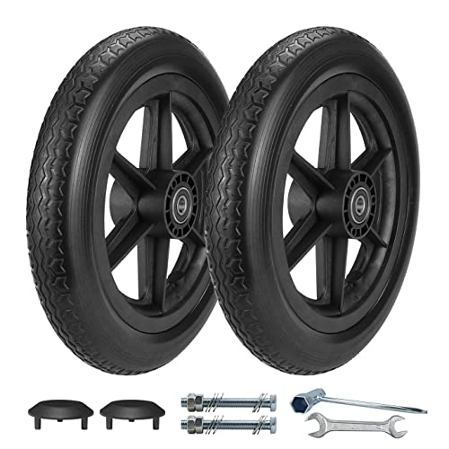 Conjunto de ruedas para silla de ruedas (par) Rueda trasera...