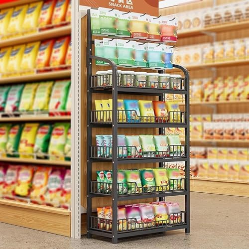 Présentoir à frites et snacks pour dynamiser les ventes de supermarché