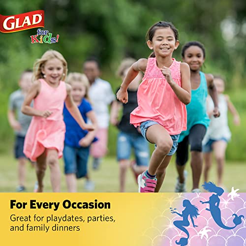 Glad-for-Kids-Mermaids-7-Paper-Plates-Microwave-Safe-Mermaids-Kids-Plates-Mermaids-Paper-Plates-for-Everyday-Use-7-Round-Paper-Snack-Plates-20ct