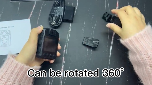 CAMMHD Bodycam Z3-32G 1440P - Impermeabile, 3000mAh, Visione Notturna, Per Sicurezza, Sport, Esterno