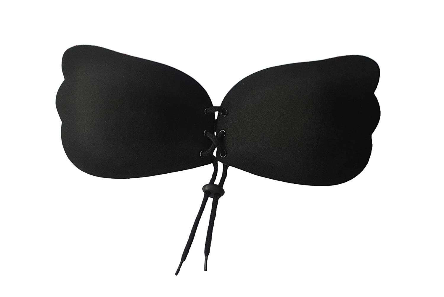 FlenzyWomen's Nylon & Spandex Non-Padded Wire Free Stick-On Bra Seamless Light Weight and Easy to wear for All Body Types, Ideal for Everyday Comfort & Relaxation - (SFH125)