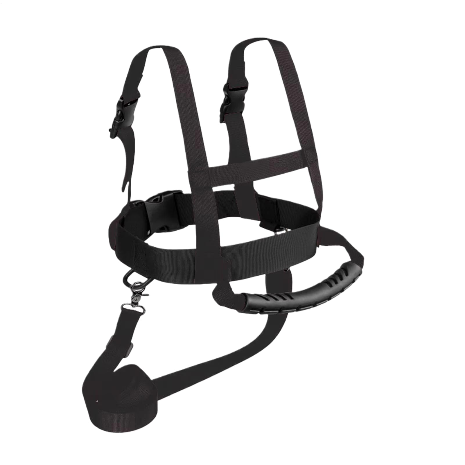 Safety Leash, Retractable Trainer Strap, Snowboarding Balance Aid, Learning Handle, Secure Mountain Guiding System, Alpine Coaching Accessories, Blue Tool for Kids Beginners