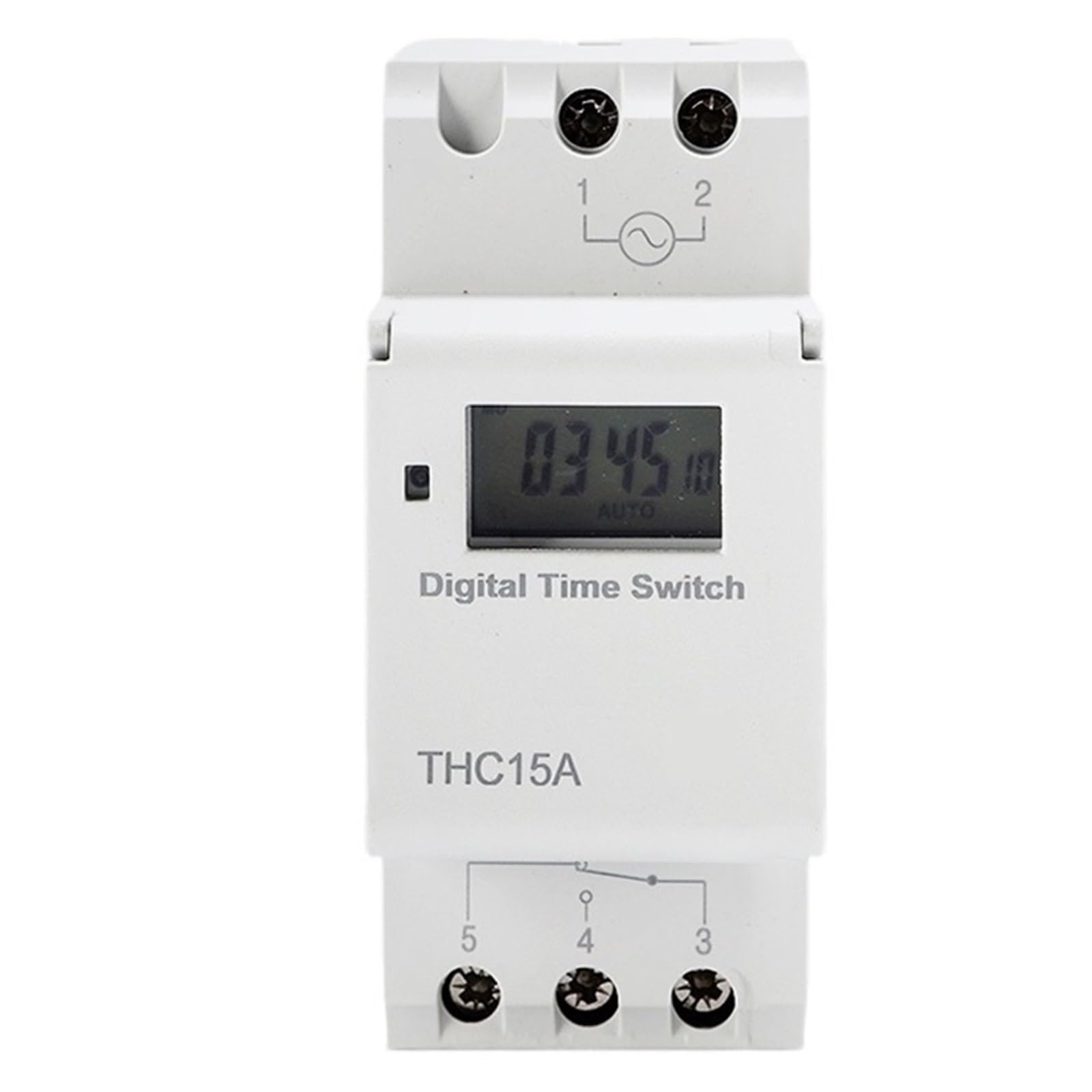 1PCS 10A 30A THC15A Weekly Electronic 7 Days Programmable Digital Time Relay Switch 12V 24V 110V 220V Bell Ring Relay(110V 30A)
