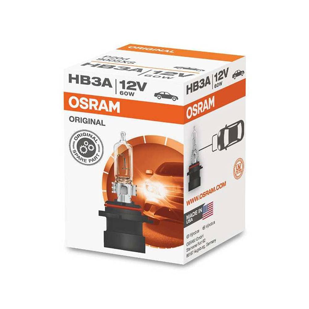 Osram Ampul HB3A 12V 60W Tek Telli Far ve Sis 9005XS