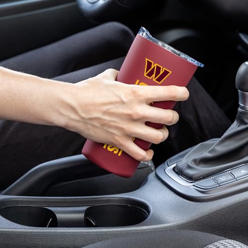 Image of Rico Industries NFL Football Soft Touch, Easy Grip Tumbler