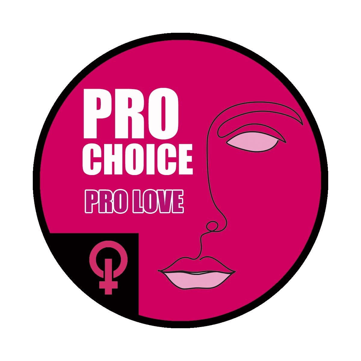 My Body My Choice – Pro-Choice Sticker (10 x Style B)