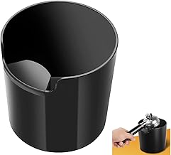 ZNZNANG Coffee Knock Box，Kitchen Coffee Grounds Box ， Made of Food Grade Sturdy ABS Material-Slip Coffee Grounds Box Coffee Grounds Reject Box