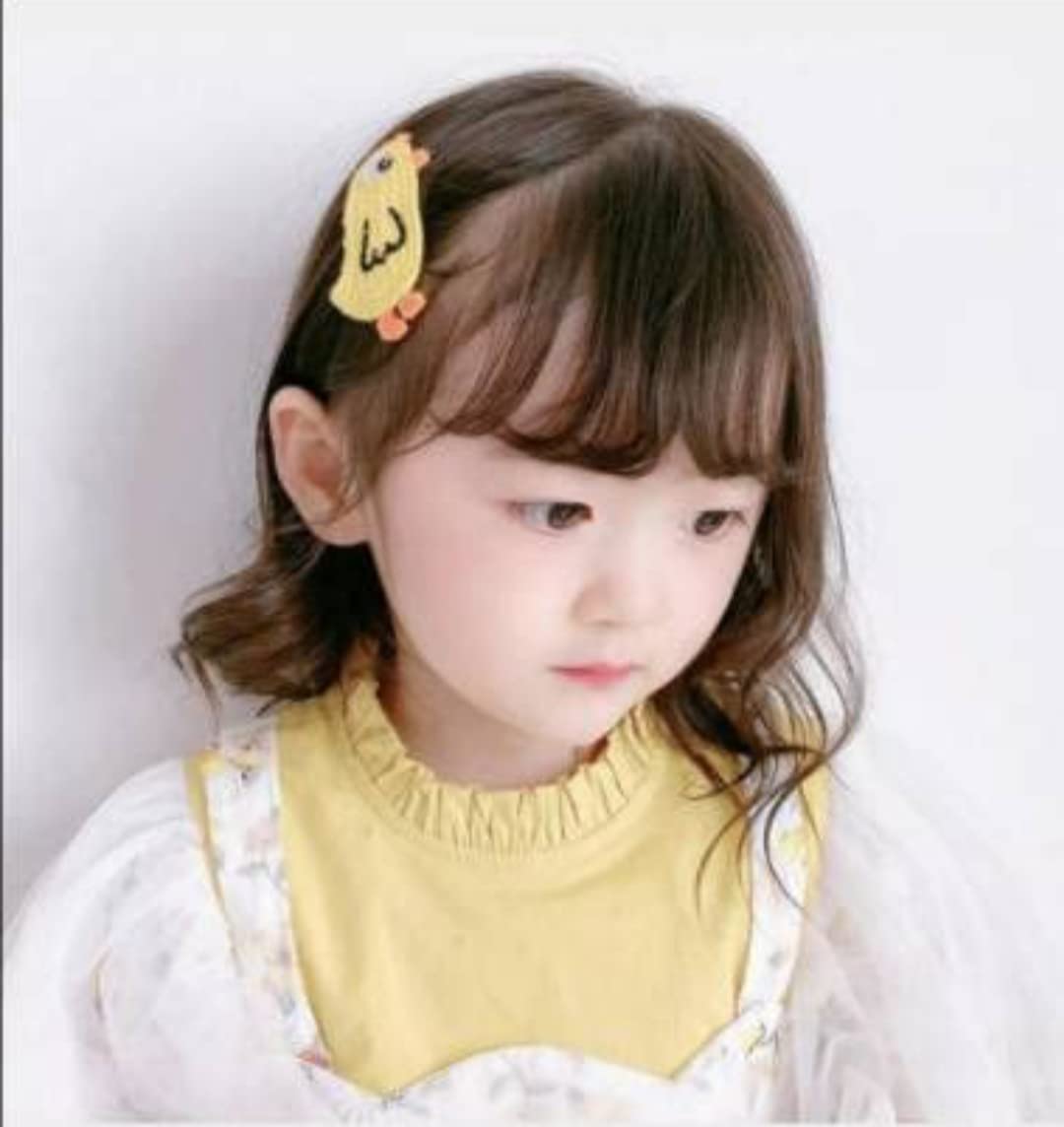 BAKEFY-14 Pcs Multi Unicorn Ice Cream Hair Clips Set Baby Hairpin For Kids Girls Toddler Barrettes Hair Accessories Hair Clip (Multi Colour) 1