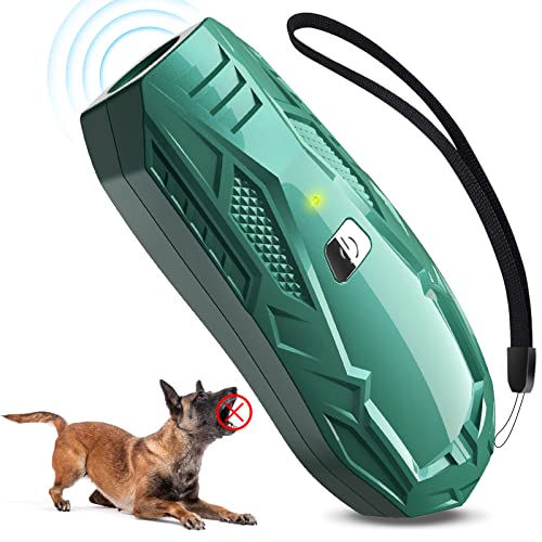 Antibell für Hunde, Ultraschall Anti Bell Gerät ​Bellenstopper Hund, Ultraschall-Anti-Bellgerät Hundebellen-Abschreckmittel Hunderindenstopper für Kleine Große Hunde Innen Außenbereich Antibell Hund Cover