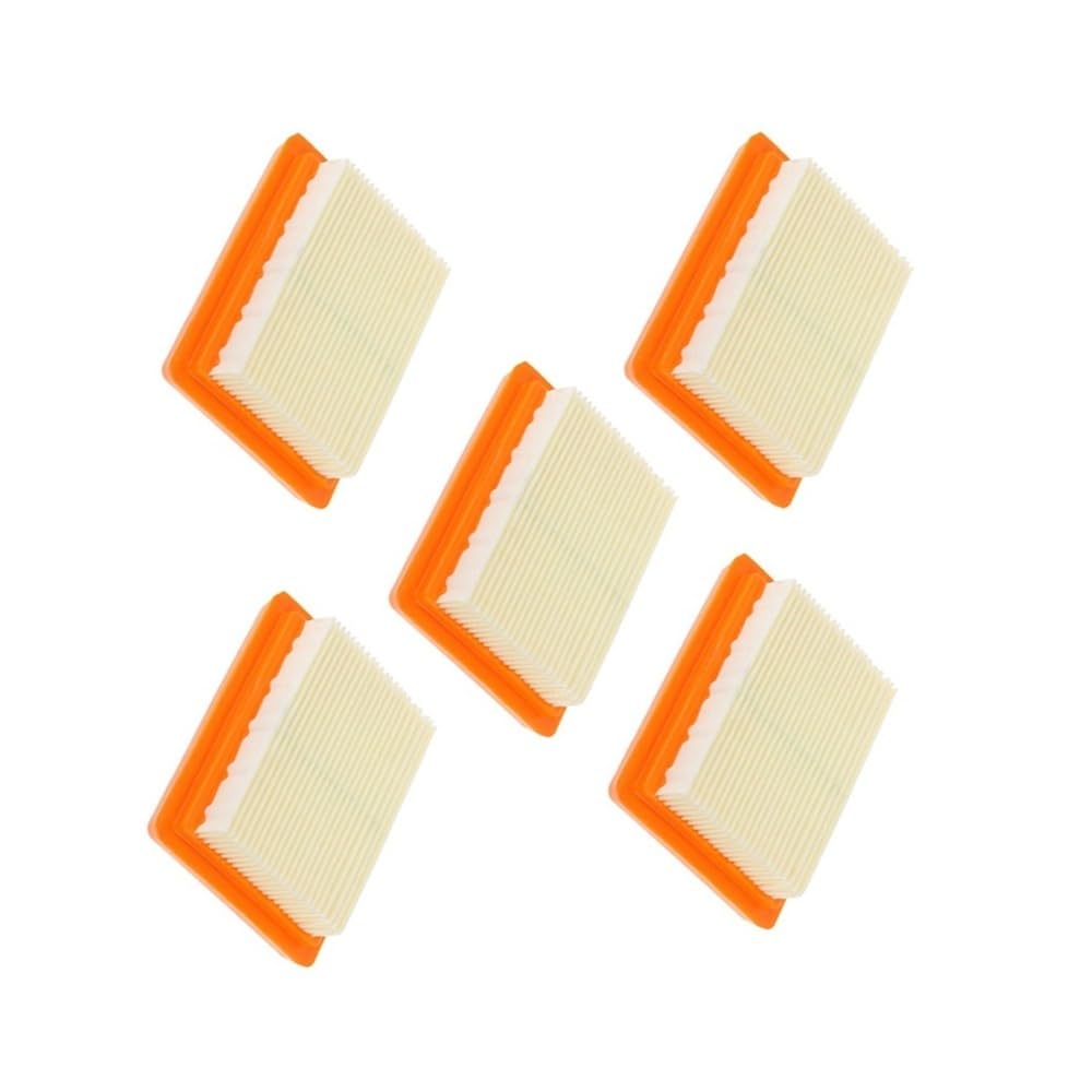 Filtro de Aire for desbrozadora (3 o 5 Unidades) Compatible con Modelos FS120, FS200, FS250, FS300, FS350, FS400 y FS450. Pieza de Repuesto for cortacésped y Herramienta de jardín.(5pcs)